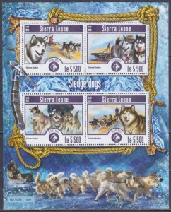 2015 Sierra Leone 6204-07KL Northern sled dogs 10,00 €