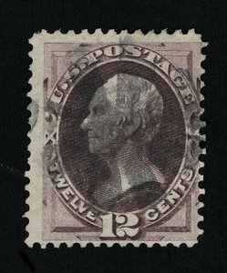 VERY AFFORDABLE GENUINE SCOTT #151 FINE USED 1870 NBNC 12¢ DULL VIOLET  #11395