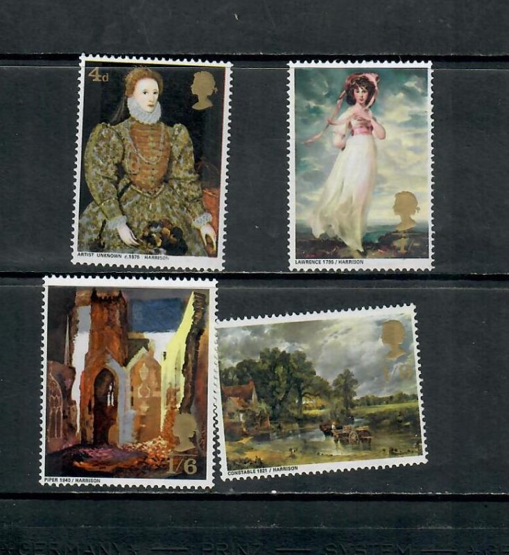 1968 COMMEMORATIVES SET PAINTINGS MINT NEVER HINGED h281021