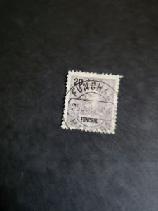 Stamps Funchal Scott #18 used