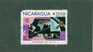 NICARAGUA C999 USED CV $2.25 BIN $2.00