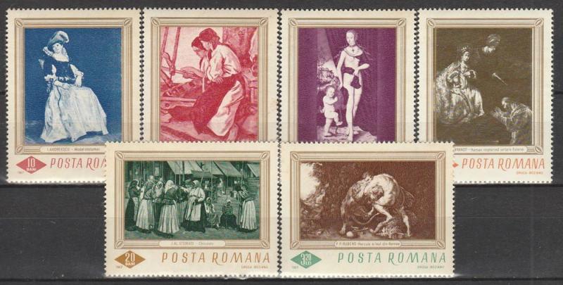 Romania #1907-12  MNH F-VF CV $4.15 (V922L)