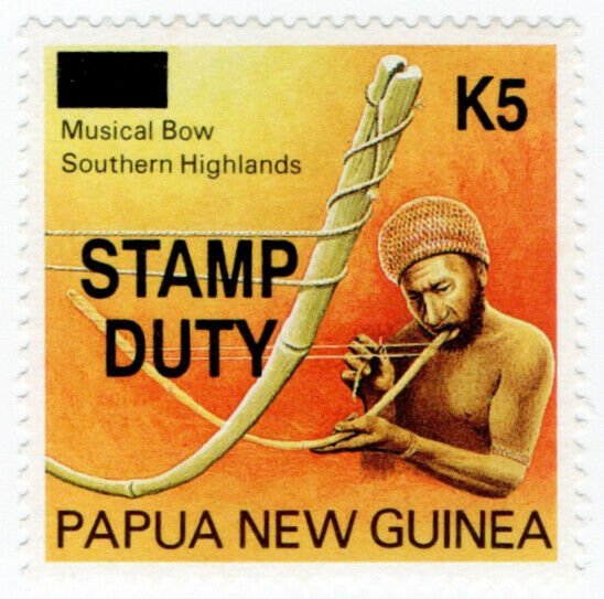 (I.B) Papua New Guinea Revenue : Stamp Duty 50K on 35t OP