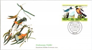 Saint Kitts, Worldwide First Day Cover, Birds