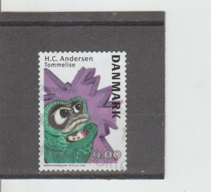 Denmark  Scott#  1690  Used  (2014 Thumbelina & Toad)