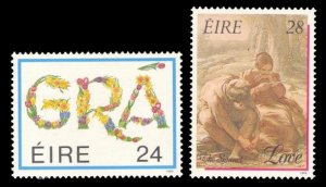 Ireland 1989 Scott #734-735 Mint Never Hinged