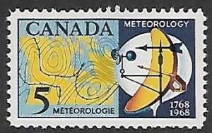 Canada # 479 - Meteorology - MNH....{G4}