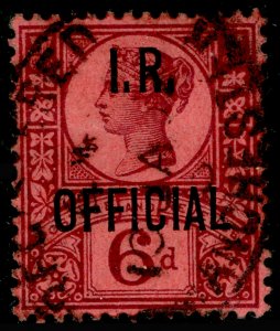 SGO18, 6d purple/rose-red, FINE USED. Cat £150.