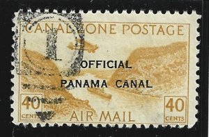 Canal Zone Scott #CO6 Postally Used 40c Official Air