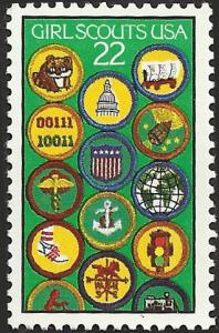 # 2251 MNH - SCV-0.45 - GIRL SCOUT BADGES