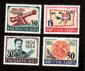 Yugoslavia # 411-414 Mint NH! 