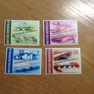 British Honduras  # 287-90  MNH