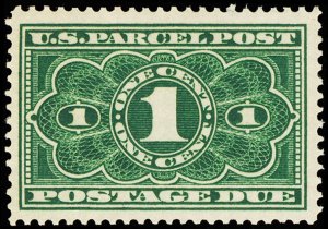 U.S. PARCEL POST DUE JQ1  Mint (ID # 116137)