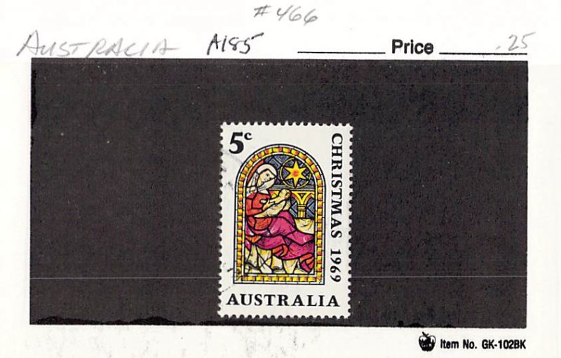 Australia 466 Used Christmas 1969 (SC0_541)