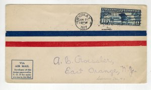 6/21/1927 LINDBERGH DAY NY NY AIRMAIL C10 SPIRIT OF ST LOUIS ON ROESSLER COVER