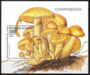 Benin 1998 Mushrooms S/S MNH