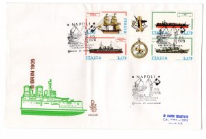 Italy 1978 Safeguarding of the sea blockade on FDC venetia travelled