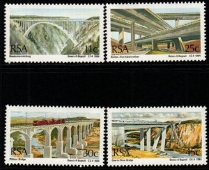 SOUTH AFRICA SG562/5 1984 BRIDGES MNH