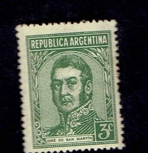 ARGENTINA SCOTT#422  1935 3c GEN. SAN MARTIN - MNH