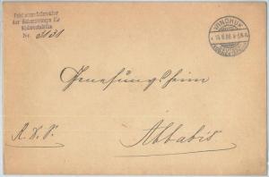 69991 - GERMAN COLONIES: SWA Namibia - POSTAL HISTORY: COVER  from WINDHUK 1906