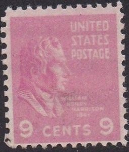 814 William Harrison MNH
