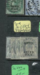 INDIA  CHAMBA (PP2911B)   KE 3P  SERVICE  SG 023-4  4 SHADES   MOG 