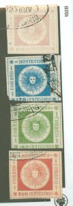 Uruguay #7/10-12 Used