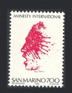 San Marino 15th Intl Congress of Amnesty Intl Rimini 1982 MNH SG#1202