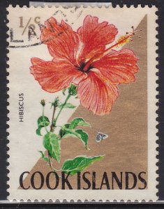 Cook Islands 199 Hibiscus 1967