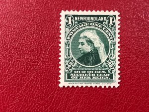 NEWFOUNDLAND Sc#61 1897 Queen Victoria Mint NH OG VF (HS-19)