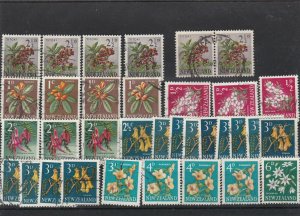 new zealand flora stamps ref r10880
