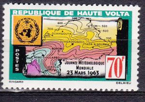 Burkina Faso (Upper Volta) 107 MNH 1963 Meteorological Day