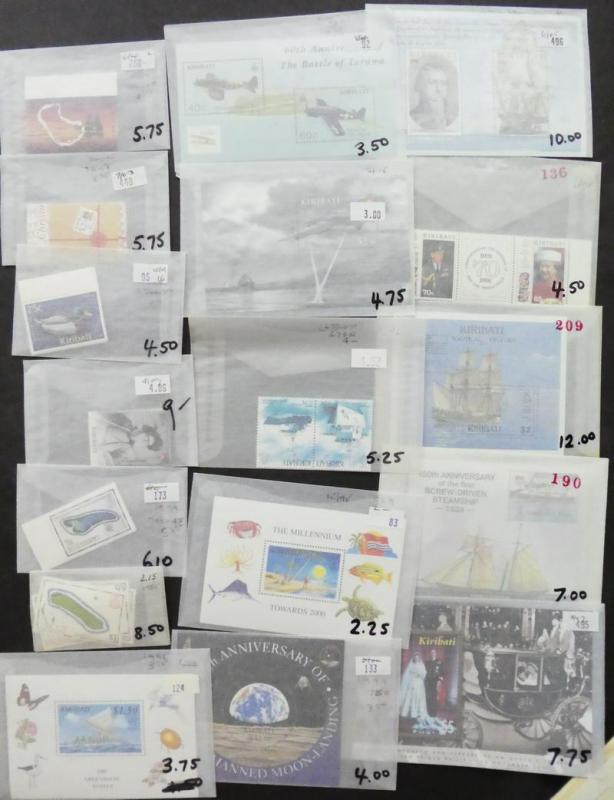 EDW1949SELL : KIRIBATI Beautiful collection of ALL DIFF VFMNH CPLT SETS Cat $985