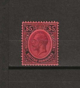 BRITISH HONDURAS 1913/21 SG 110 MINT Cat  £275