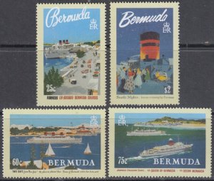 BERMUDA Sc # 660-3 CPL MNH FURNESS SHIPPING LINES