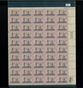 1973 United States Air Mail Postage Stamp #C86 Plate No 34197 Mint Full Sheet