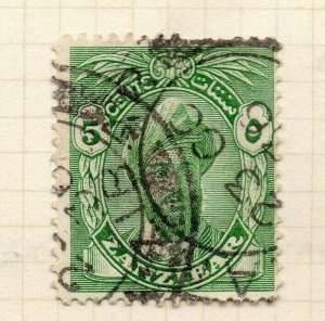 Zanzibar 1922 Early Issue Fine Used 5c. NW-180176