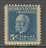 CUBA Sc# 320 MH F Dr. Carlos J. Finlay