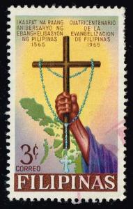 Philippines #934 Cross and Rosary; Used (0.25)