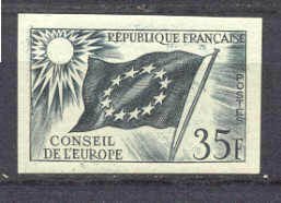 France 1O5 MNH Europa/plate proof/slate green