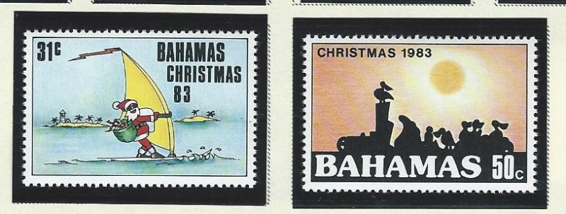 Bahamas mnh S.C.  547-552