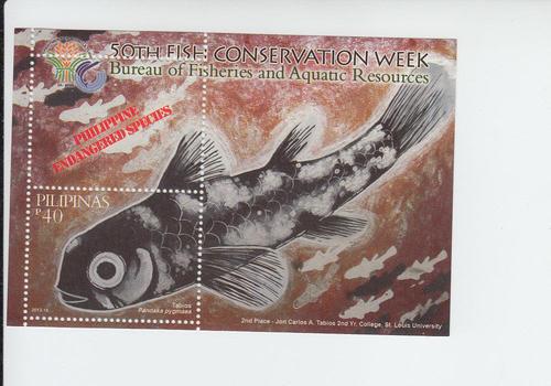 2013 Philippines Endangered Marine Life SS (Scott 3500) MNH