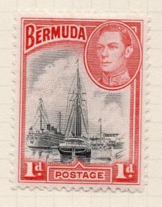 Bermuda 1938 Early Issue Fine Mint Hinged 1d. 076277