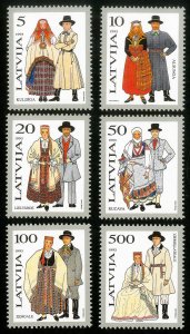 Latvia Stamps # 343-8 MNH XF