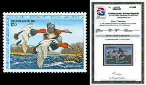 Scott RW54 1987 $10.00 Duck Stamp Mint Graded Superb 98 NH with PSE CERT!