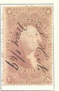 US #R84c $2.50  Inland Exchange (U) CV. $22.50