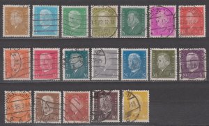 Germany Scott #366-384 1928-1932 Used