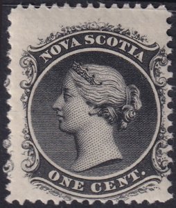 Nova Scotia 1860 Sc 8a MNH** whitish paper