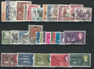 KUT 94//134 SG 159//197 Selection VF 1949-60 SCV $60.65