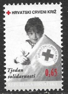 CROATIA 1996 RED CROSS  Postal Tax Stamp Sc RA71 MNH